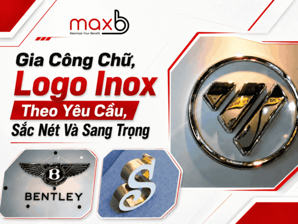 Gia Công Chữ, Logo Inox Theo Yêu Cầu, Sắc Nét Và Sang Trọng